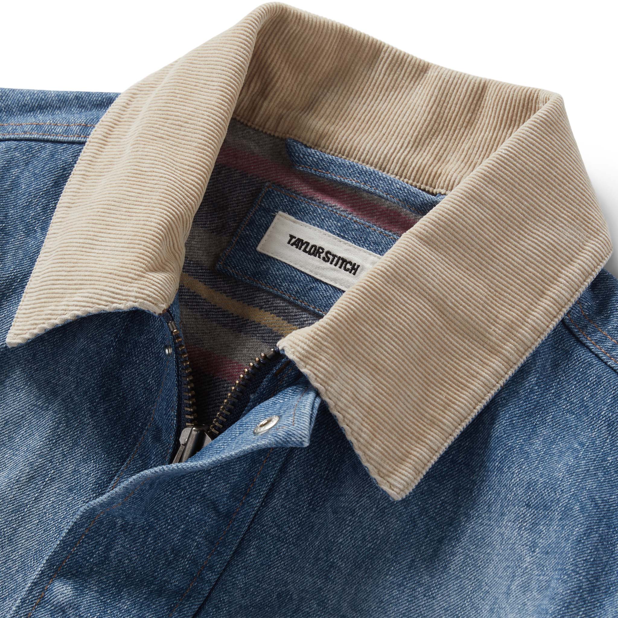 The Workhorse Jacket in Fletcher Wash Organic Selvage - Image 8