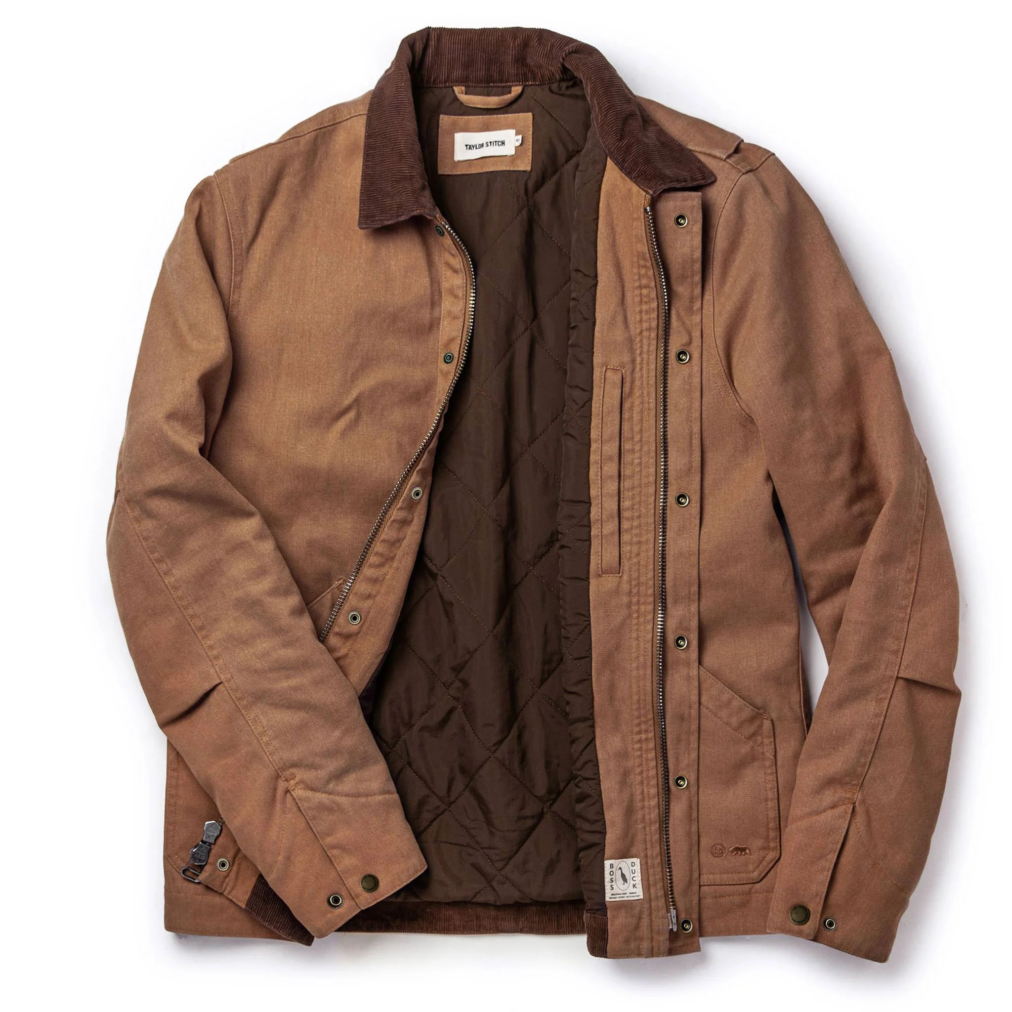 The Workhorse Jacket in Tobacco Boss Duck - Image 8