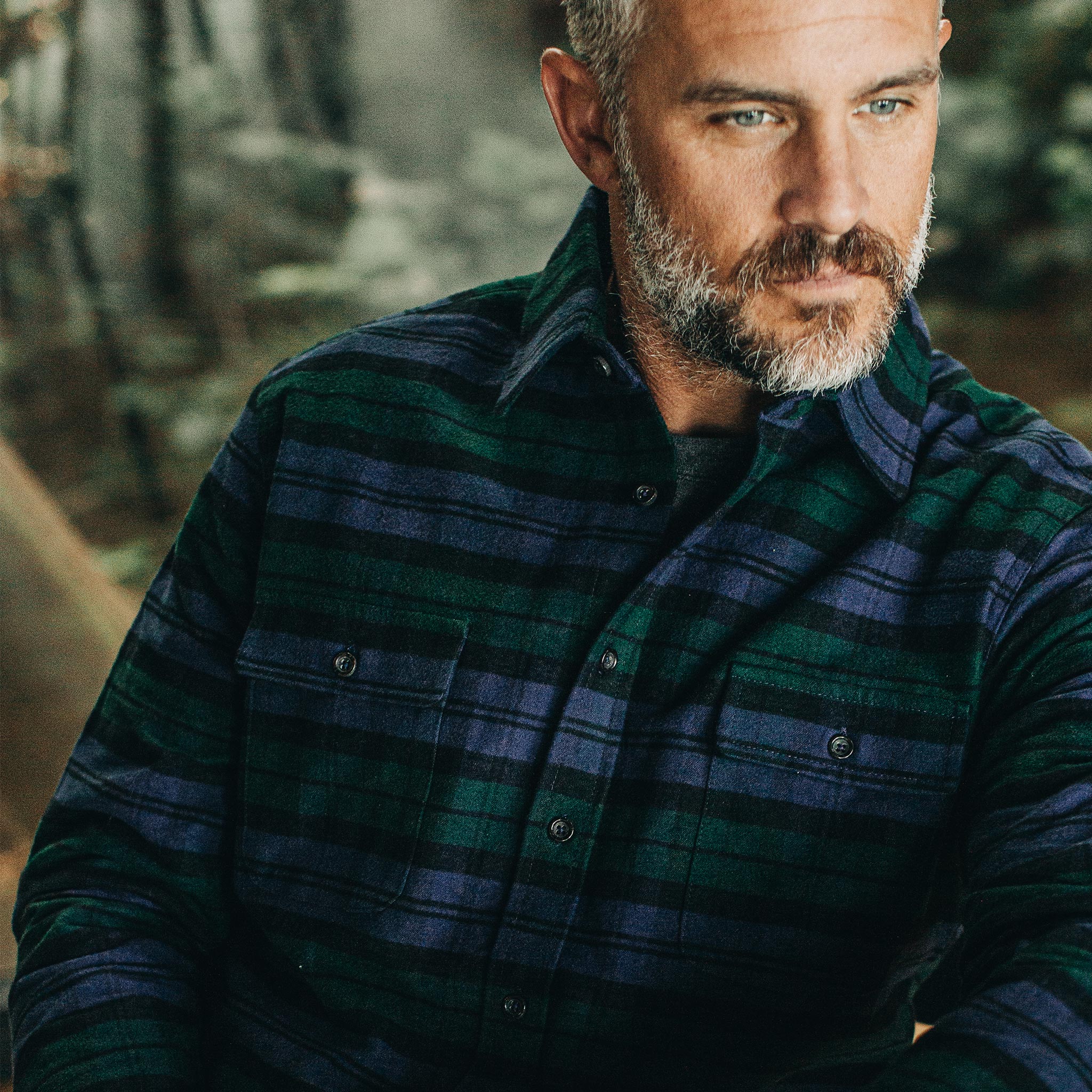 The Yosemite Shirt in Blackwatch Plaid - Image 5