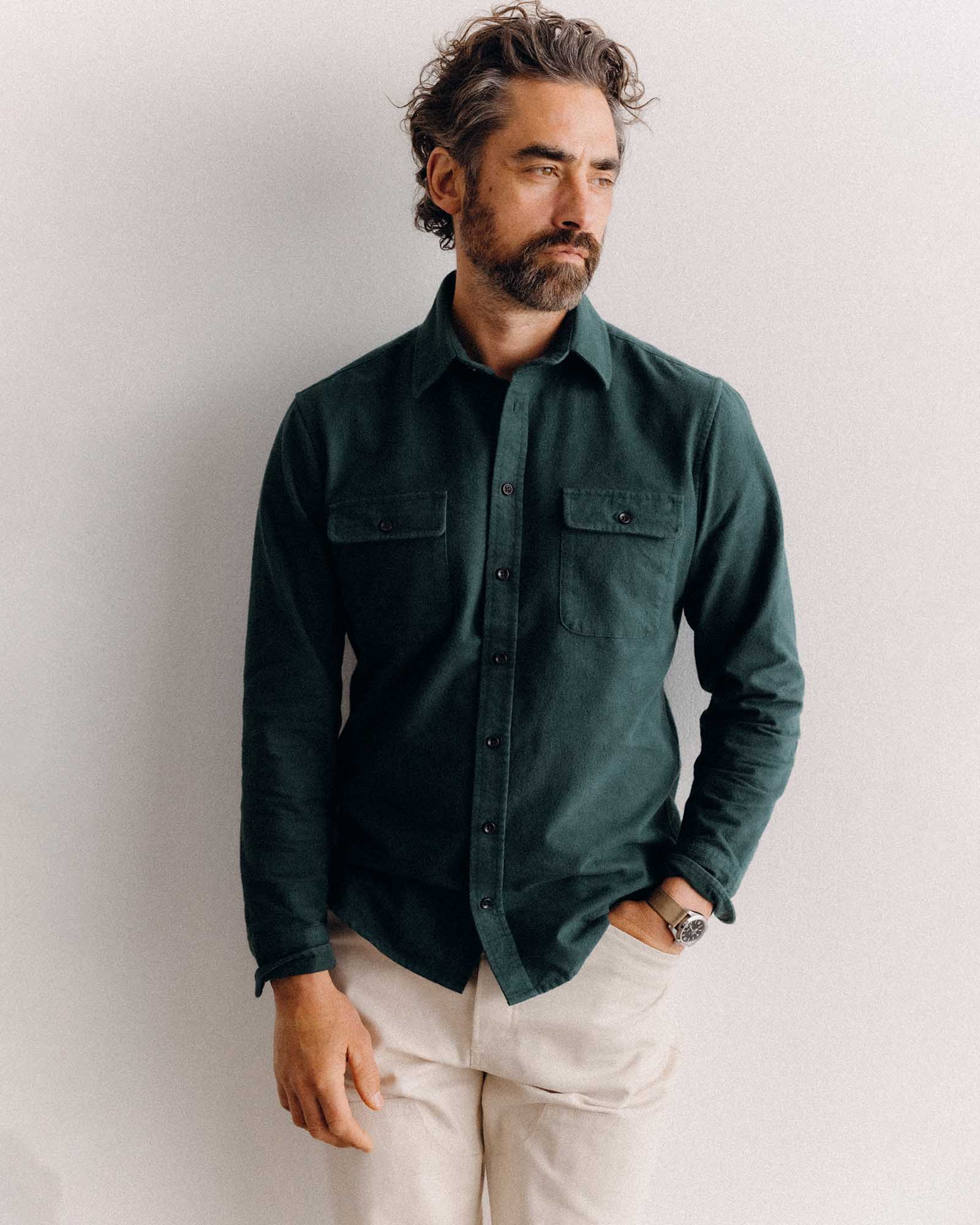 The Yosemite Shirt in Dark Forest - Image 2