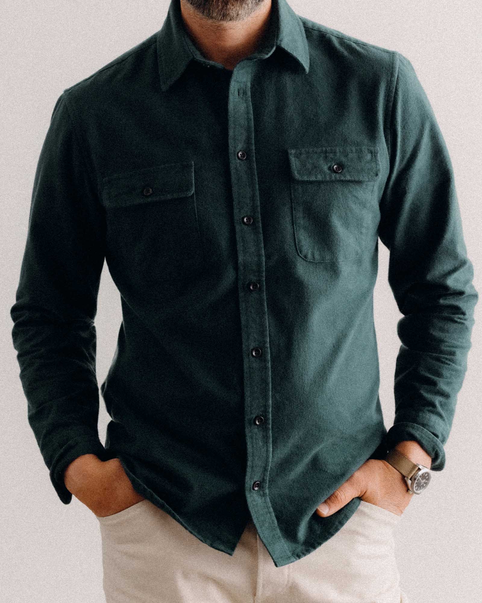 The Yosemite Shirt in Dark Forest - Image 3