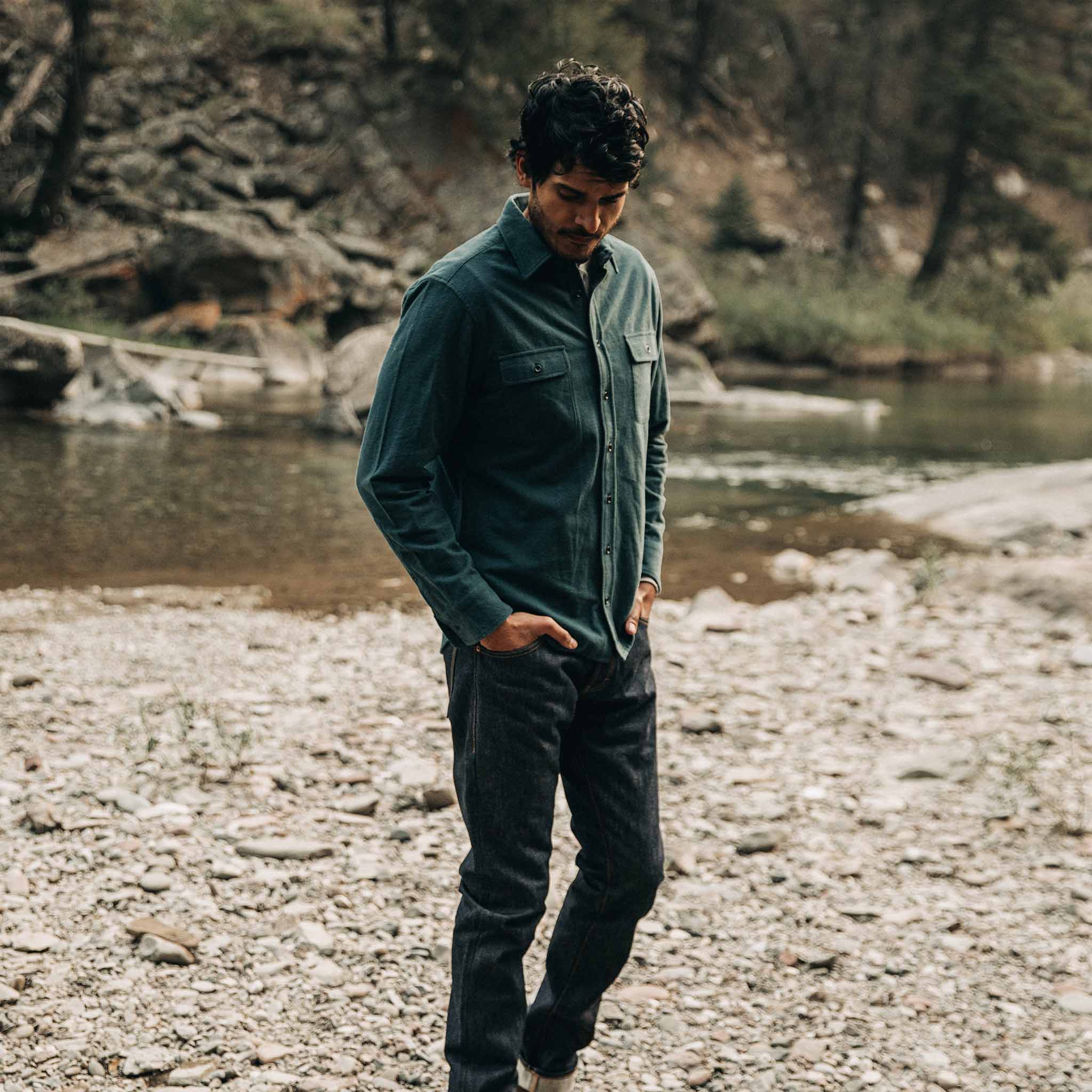 The Yosemite Shirt in Deep Ocean - Image 2