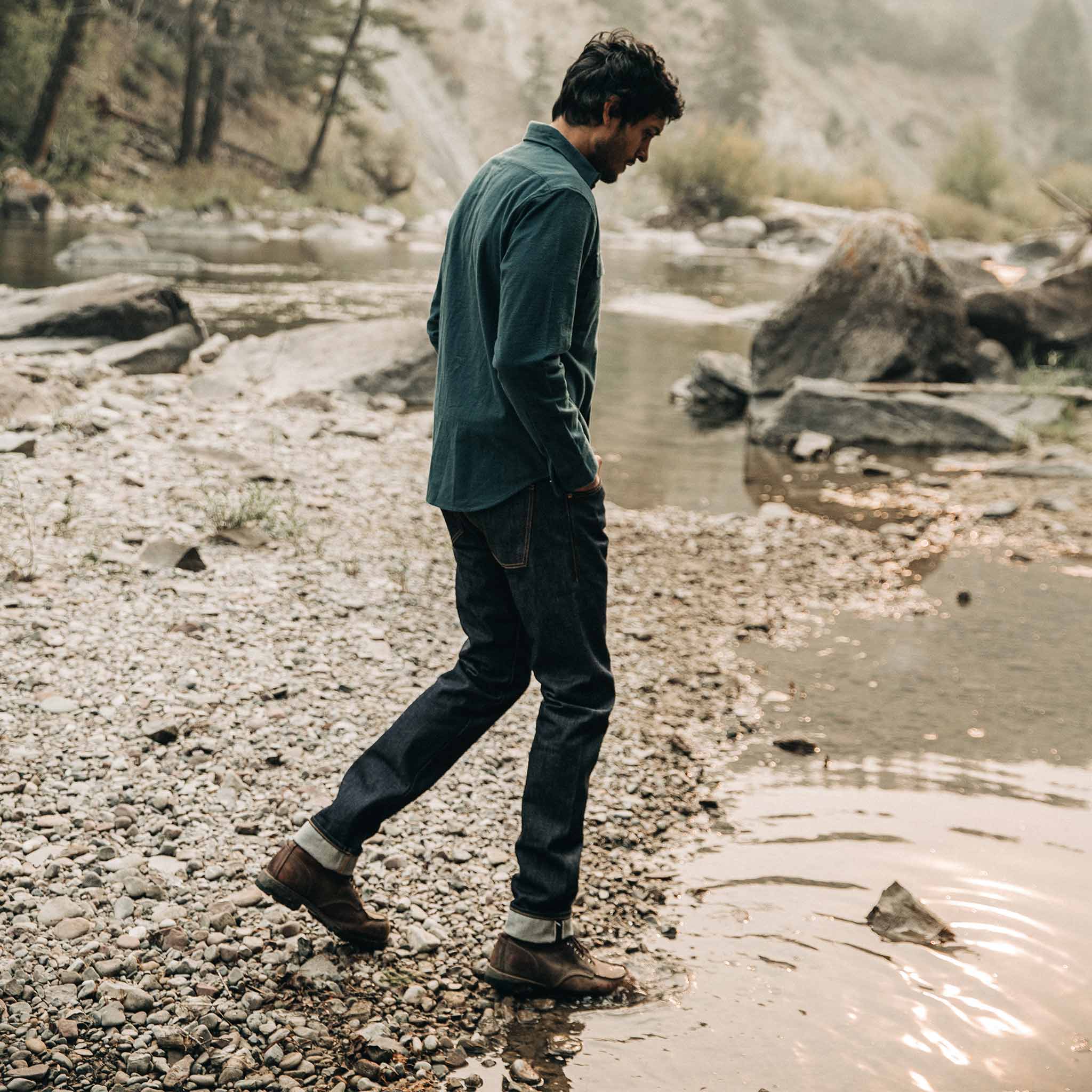 The Yosemite Shirt in Deep Ocean - Image 4