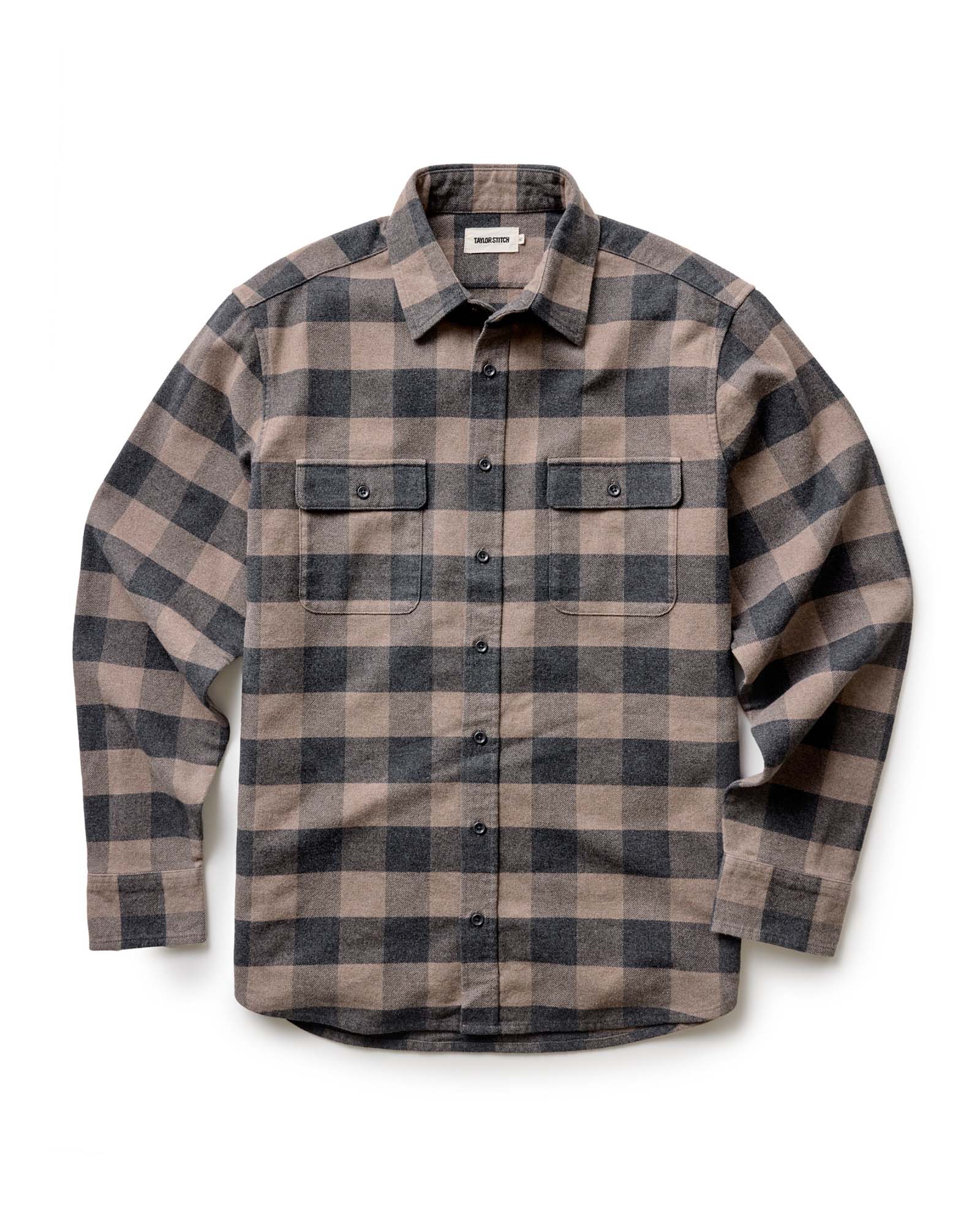 The Yosemite Shirt in Heather Sable Buffalo Check - Image 5