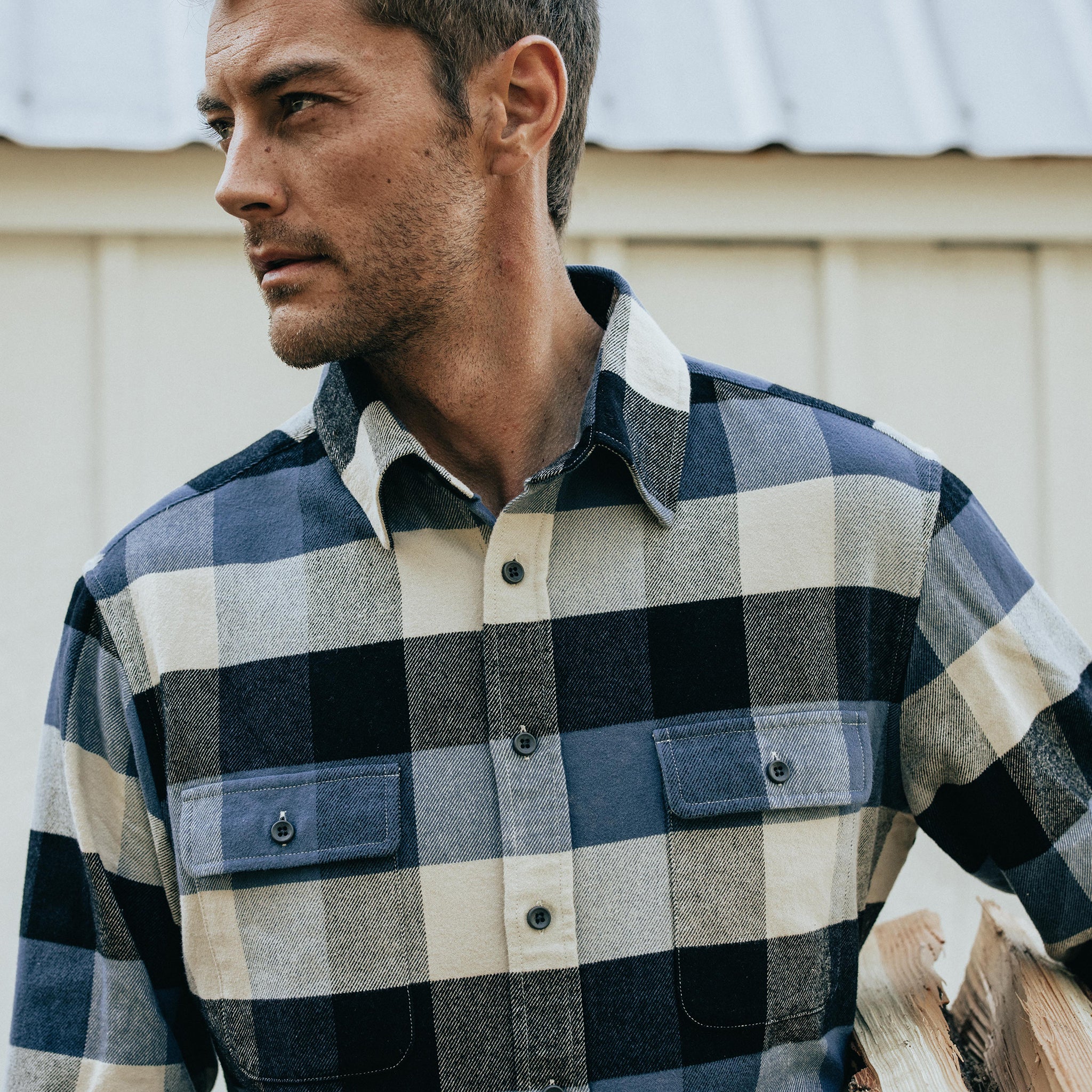 The Yosemite Shirt in Icicle Check - Image 3