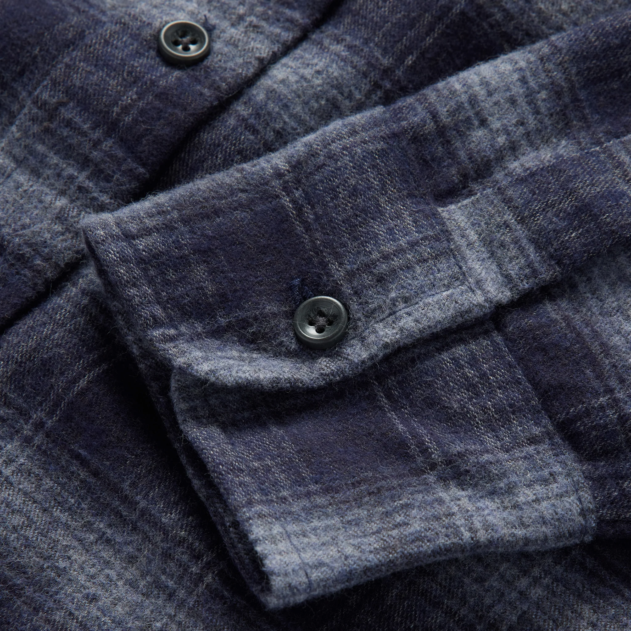 The Yosemite Shirt in Navy Shadow Plaid - Image 6