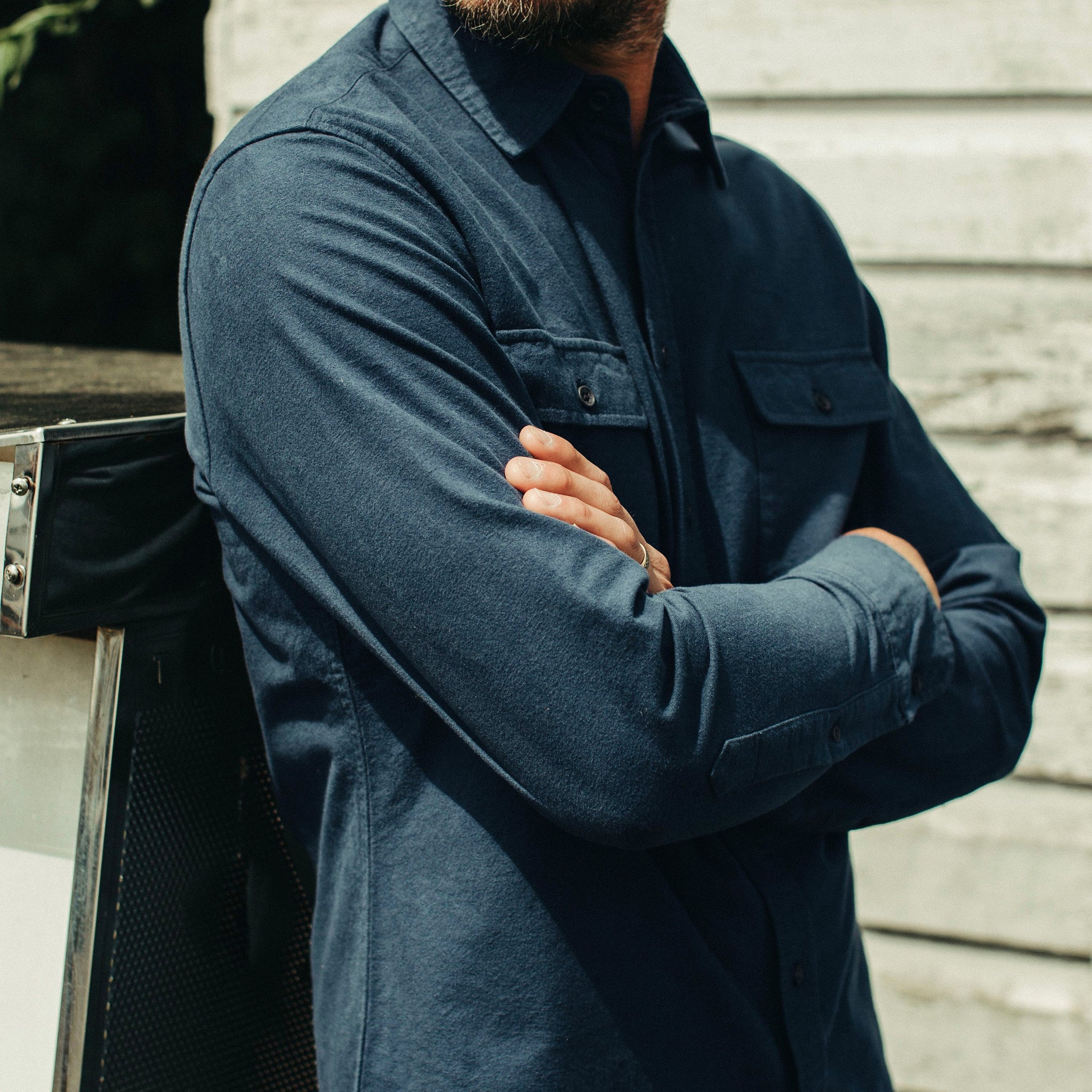 The Yosemite Shirt in Prussian Blue - Image 4