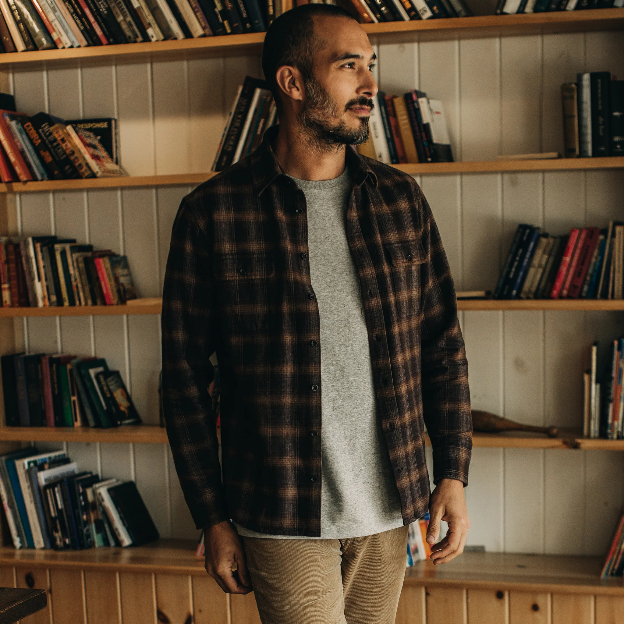 The Yosemite Shirt in Timber Shadow Plaid - Image 4